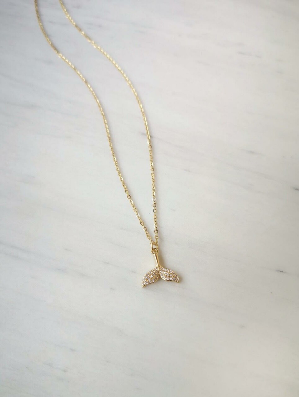 Mermaid tail necklace